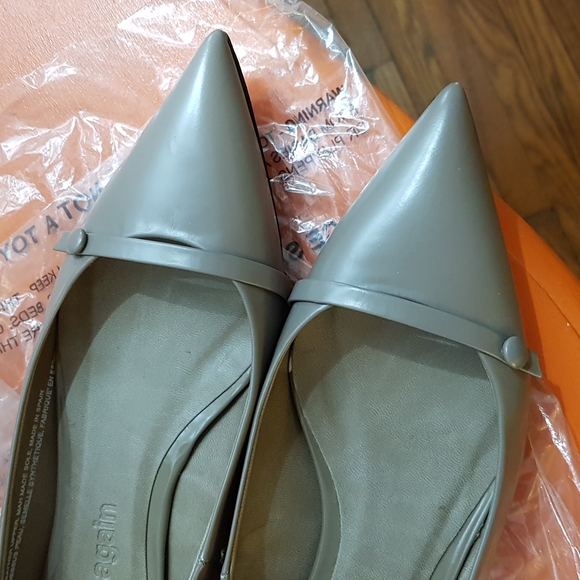 Spanish Leather Elegant Pointy Flats 36 - Picture 17 of 17
